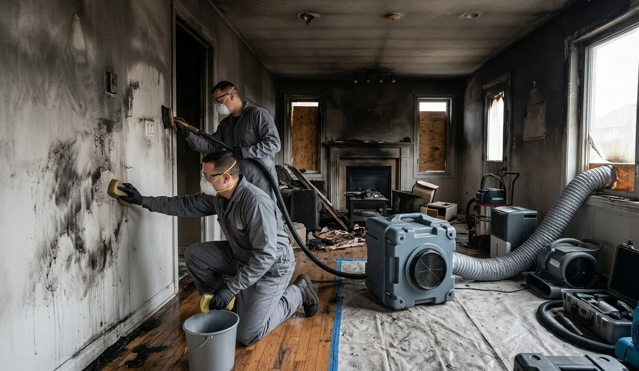 Fire Damage Restoration in Maywood, CA